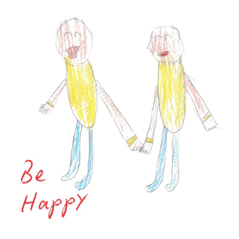 be happy