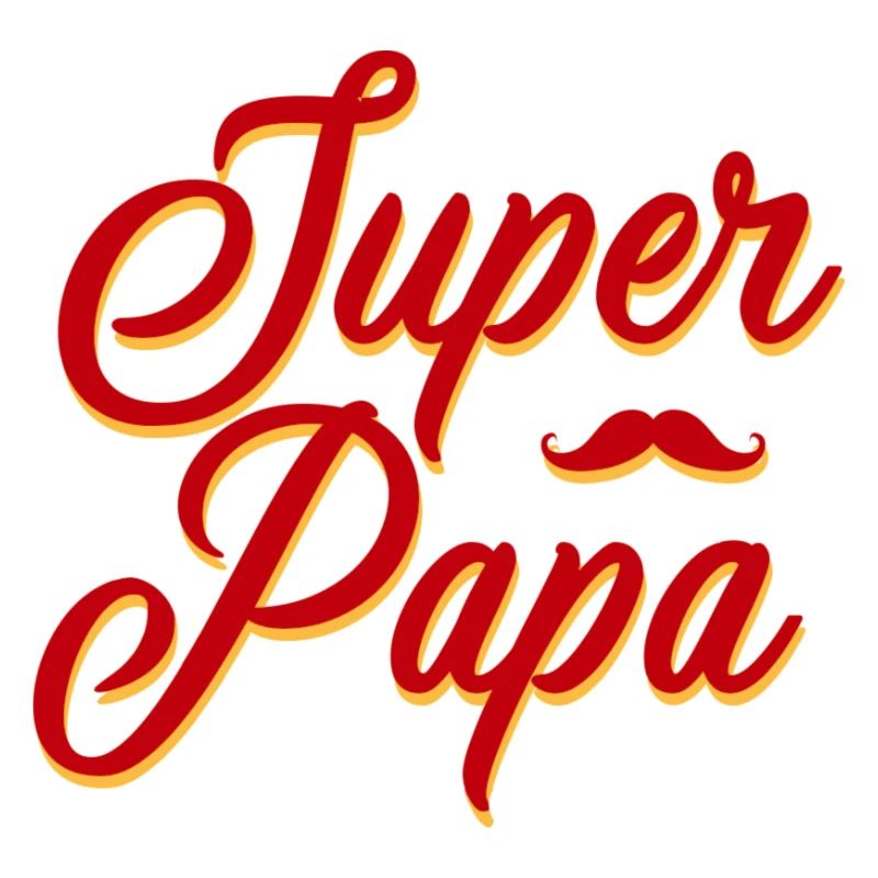 Super Daddy vintage mustache