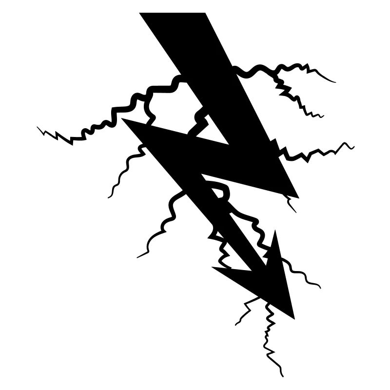 ladung symbol elektrisch blitz strom energie stark
