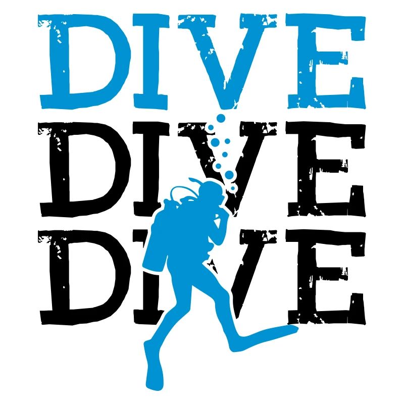 Dive Tshirt Funny