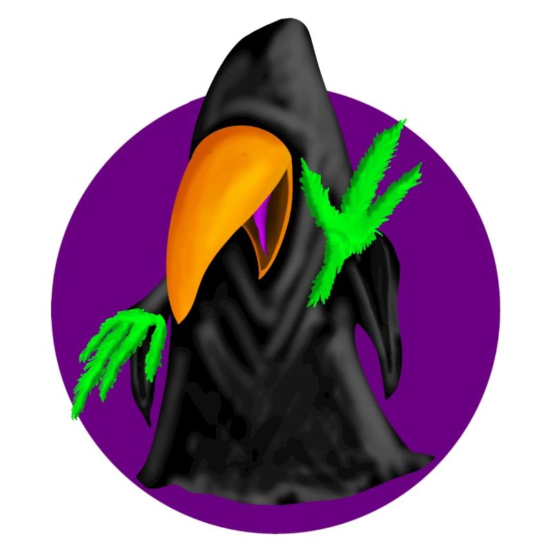 Perruche noire ( Logo )