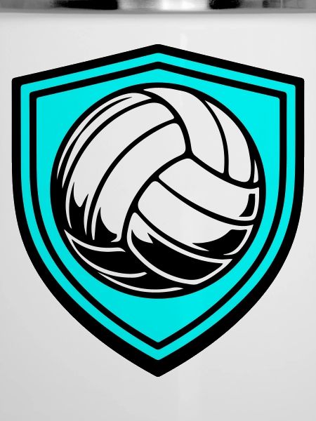 Blason du ballon de volley-ball