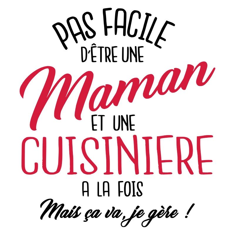 Maman et cuisinière