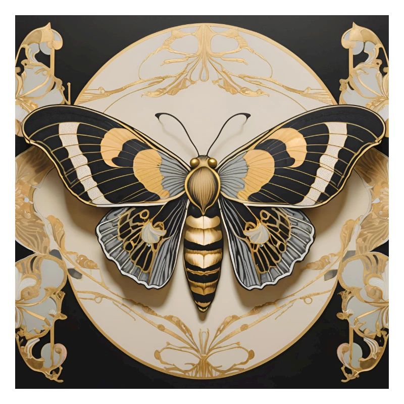 Papillon doré