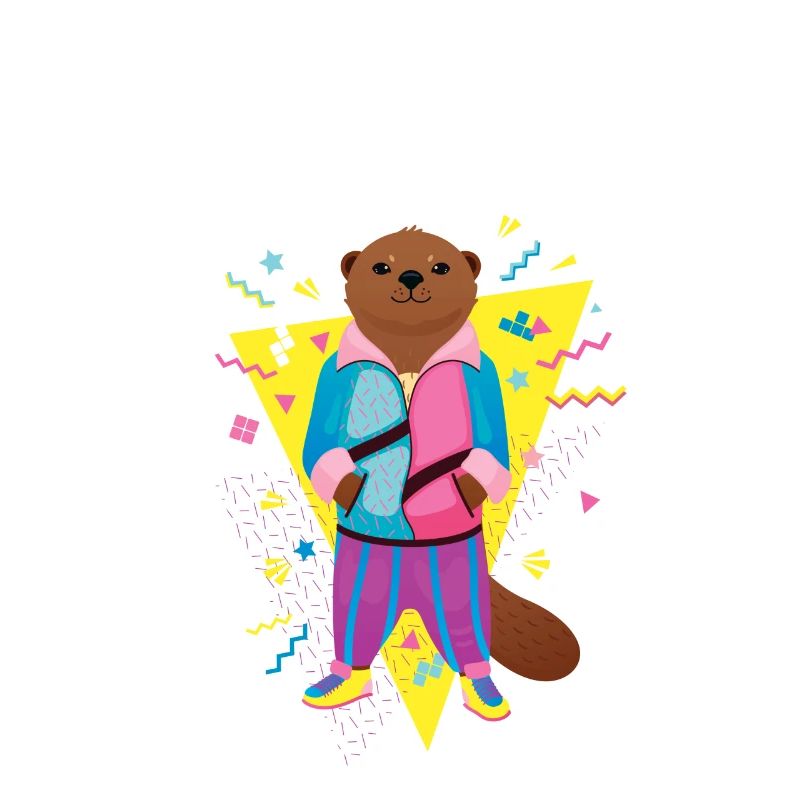 I Survived The 80's - Cool Otter