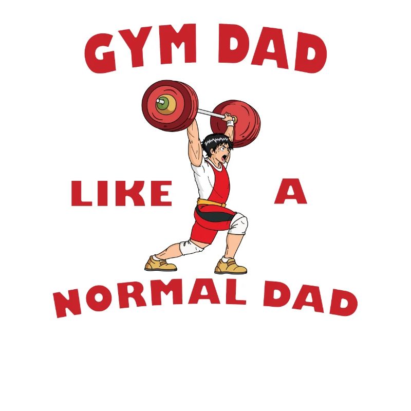 GYM DAD - Papa de remise en forme Funny Gift Gym Daddy