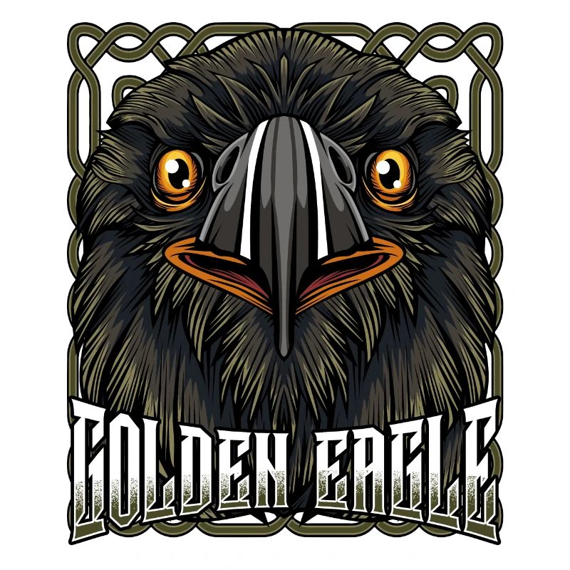 Golden Eagle | Golden eagle eagle head bird gift