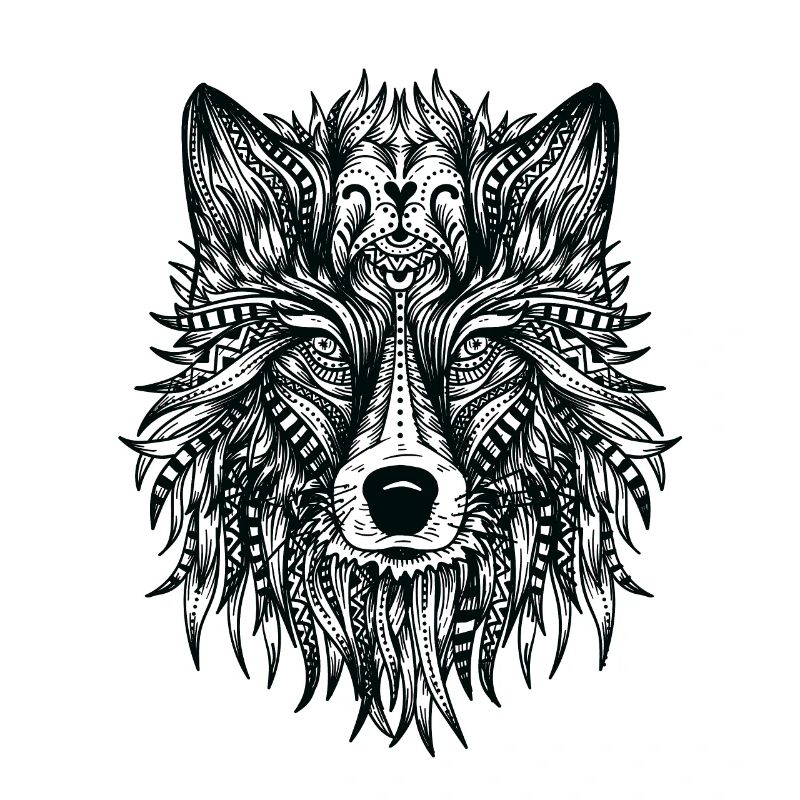 Wolf Mandala