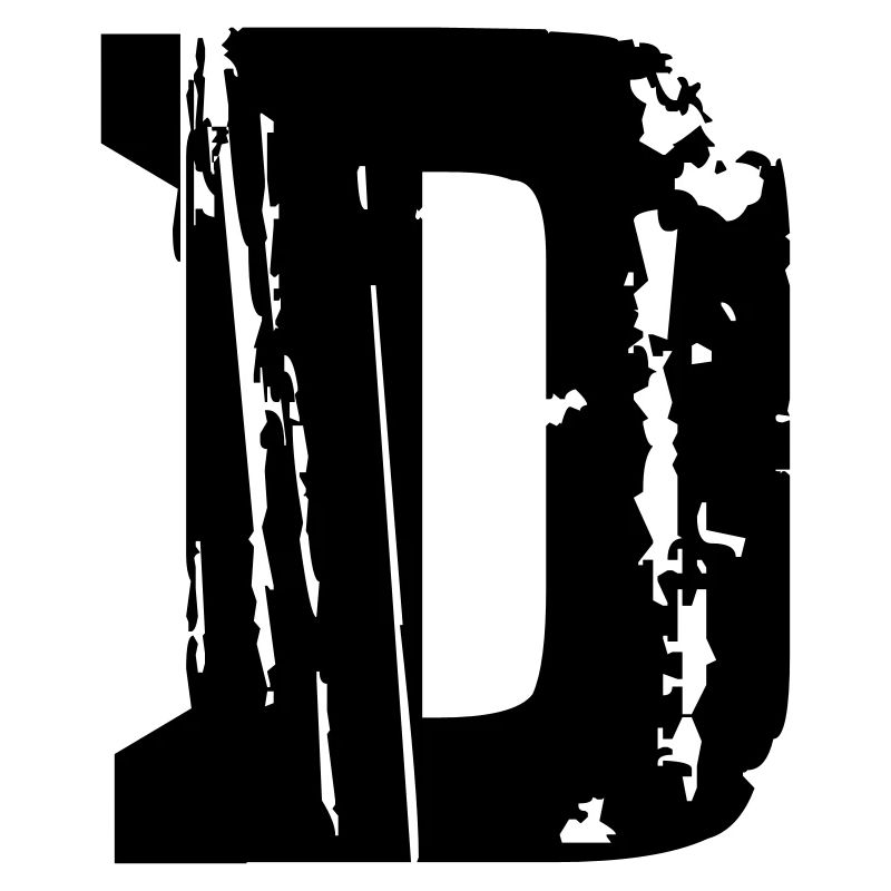 D - Buchstabe