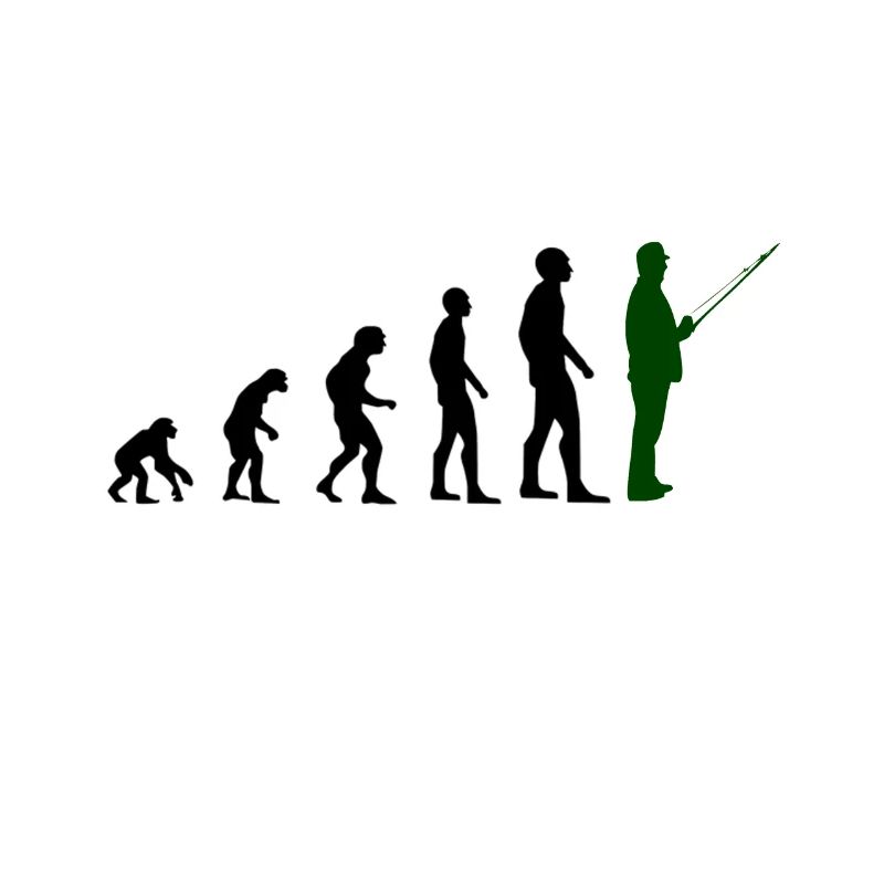 Evolution pêcheur pêcheur pêcheur pêcheur d'ange