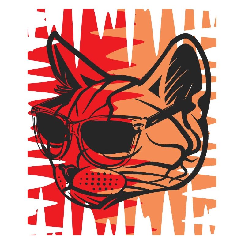 Lunettes de soleil chat