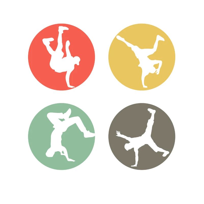 Retro Breakdance Bboying Geschenk I Breakdancing