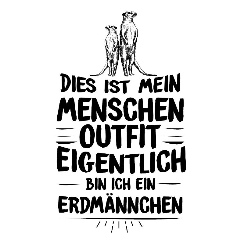 Erdmännchen Menschen Outfit