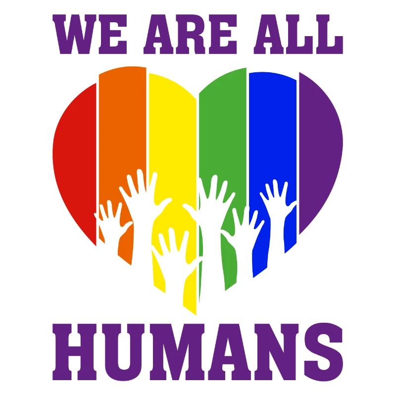 Christopher Streed Day We are ALL HUMANS Cadeau