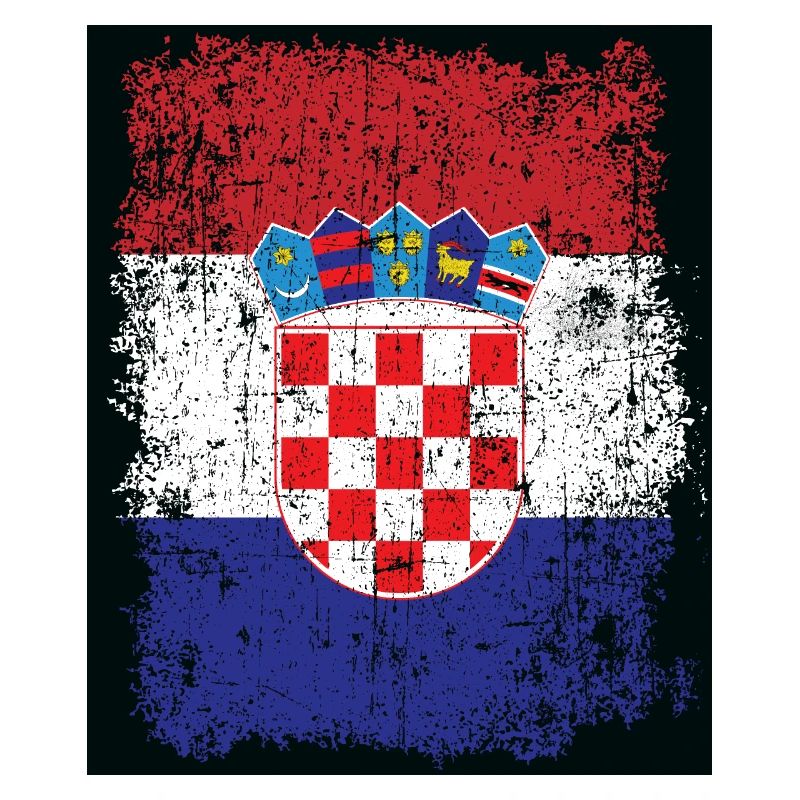 Croatie Drapeau drapeau drapeau Hrvatska drapeau croate