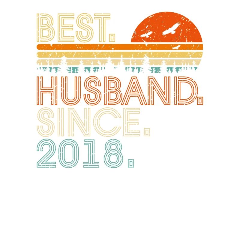 2. Hochzeitstag Bester Ehemann seit 2018 Ep