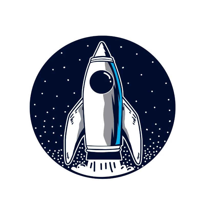 Voyage dans l'espace de fusée