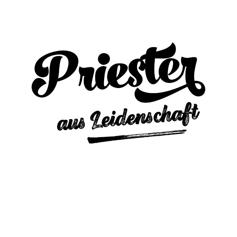 Priester aus Leidenschaft Pastor Geschenk Kirche