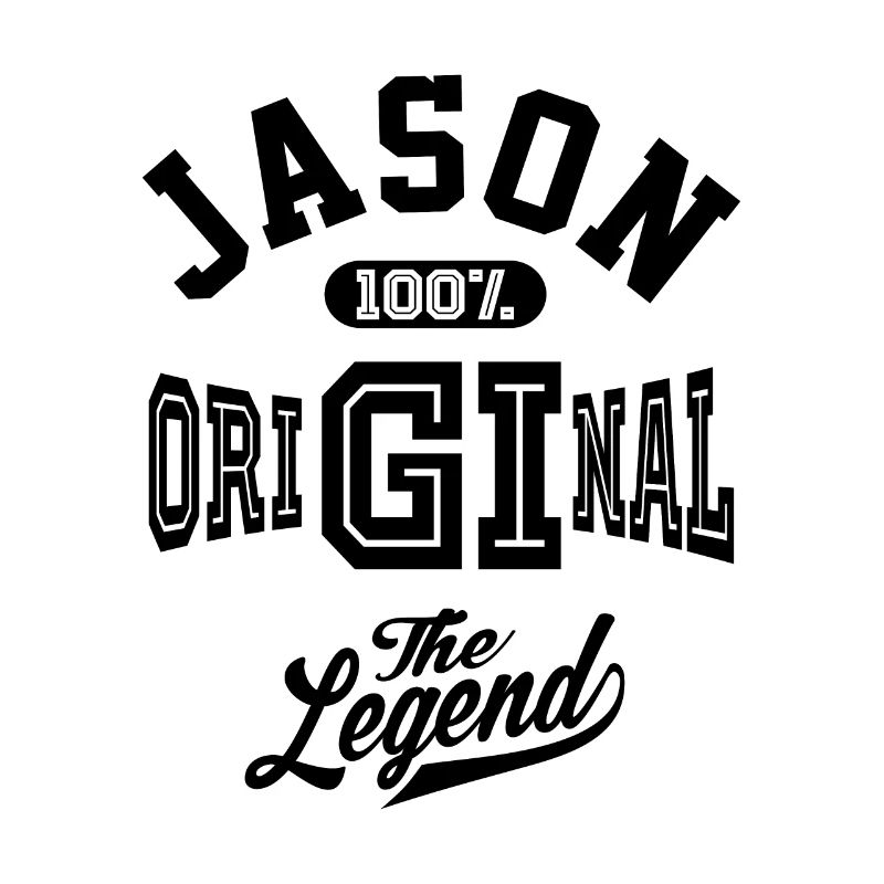Jason Personalized Name Birthday Gift