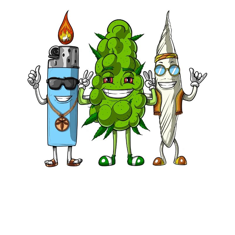 Weed Bud Lighter Joint