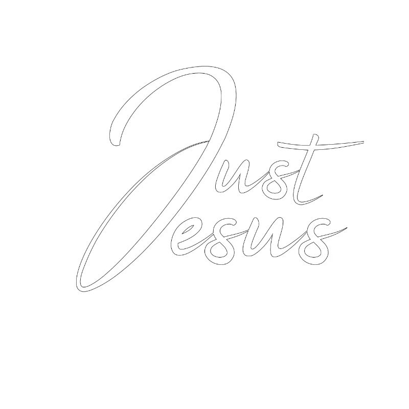 Conception chrétienne - Juste Jésus