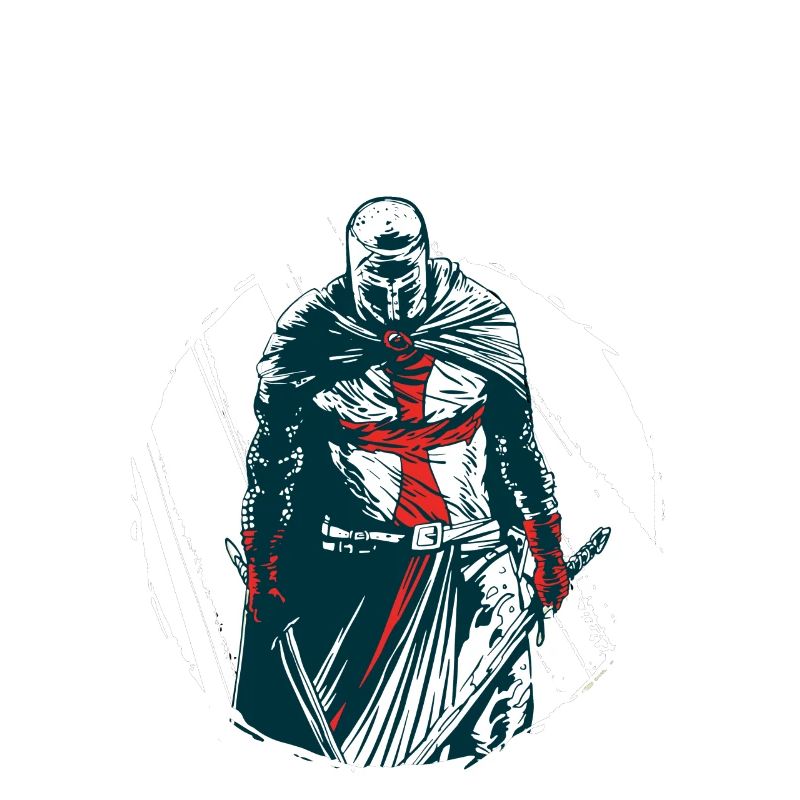 Crusader Temple Templar Mason Gift Noël