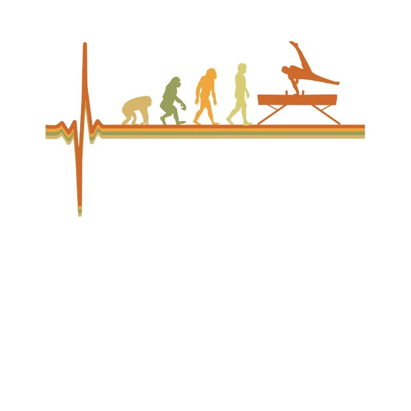 Turnen Herzschlag Turner Evolution Retro