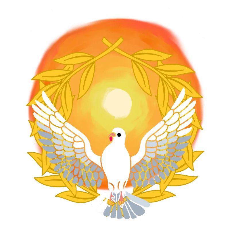 Sunlight Dove God Jesus Peace Creation