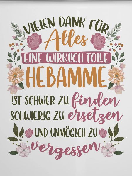 Hebamme Geschenk
