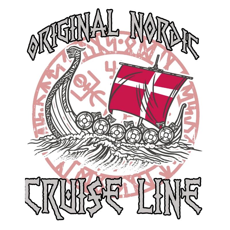 Nordmann Krieger Langboot Wikinger Kostüm Wikinger