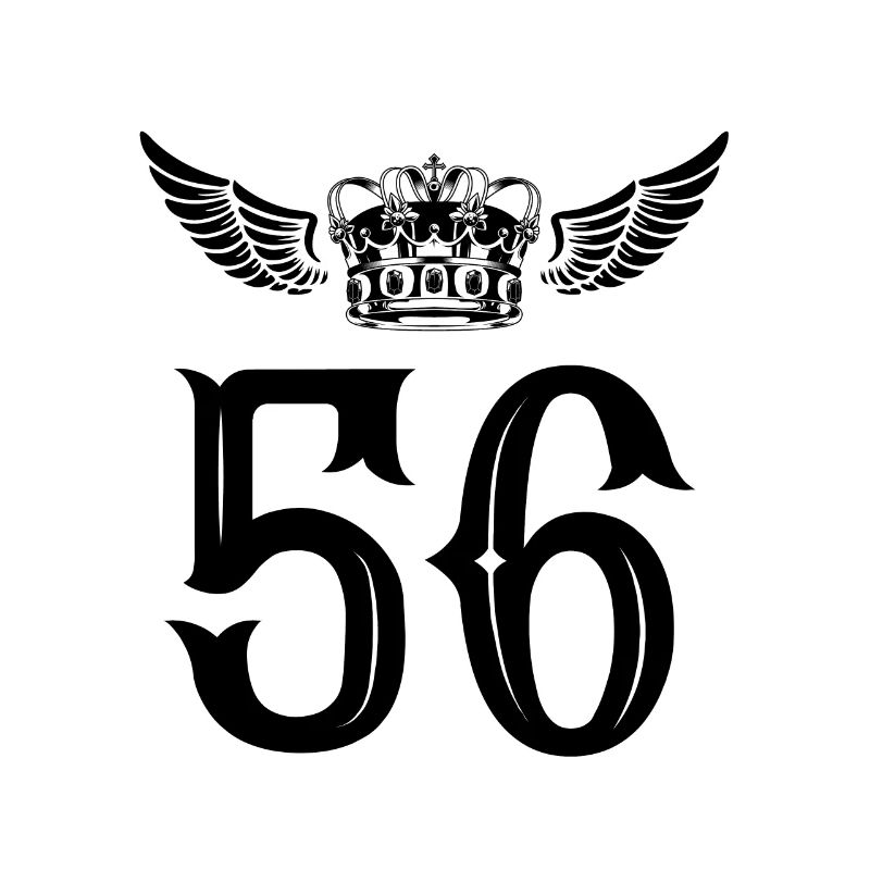 56 Number crown