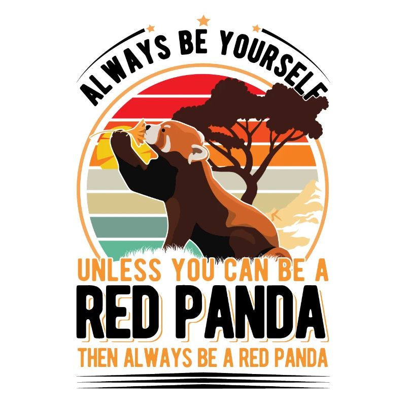 Roter Panda Geschenk Red Panda