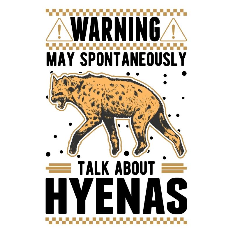May spontaneously talk about Hyenas Hyäne