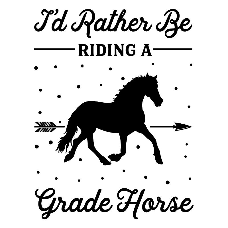 Riding On A First-Class Horse