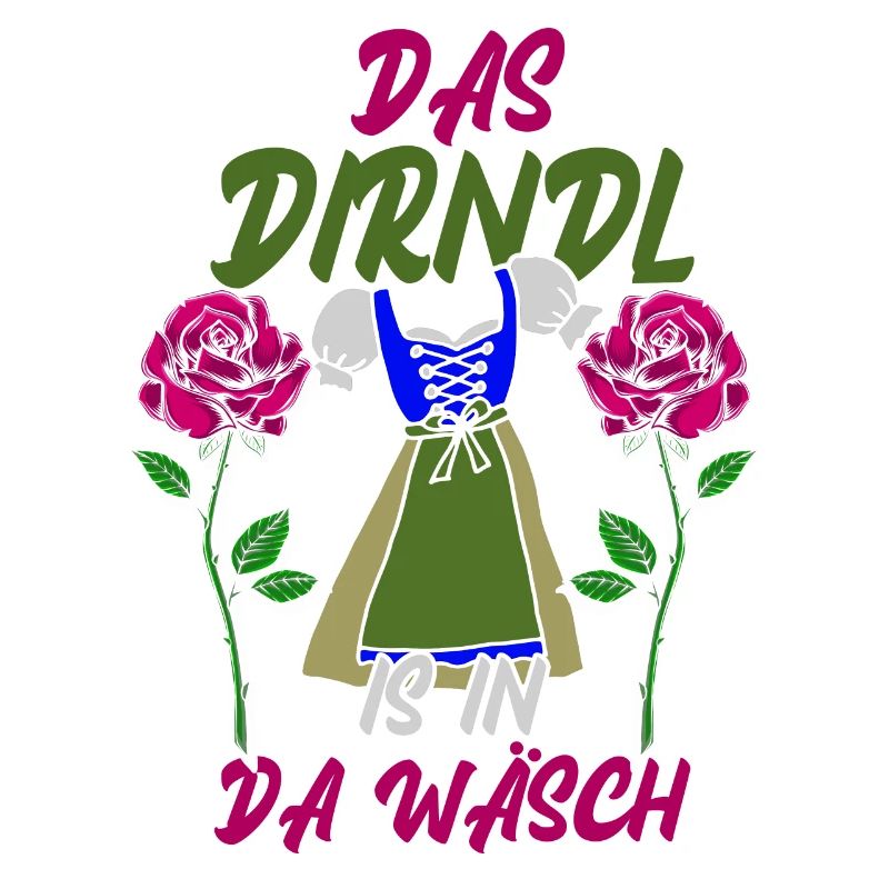 Mei dirndl is in da wasch