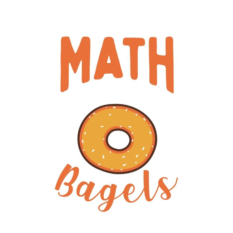 Math Bagel Nerd Bagels Math Teacher