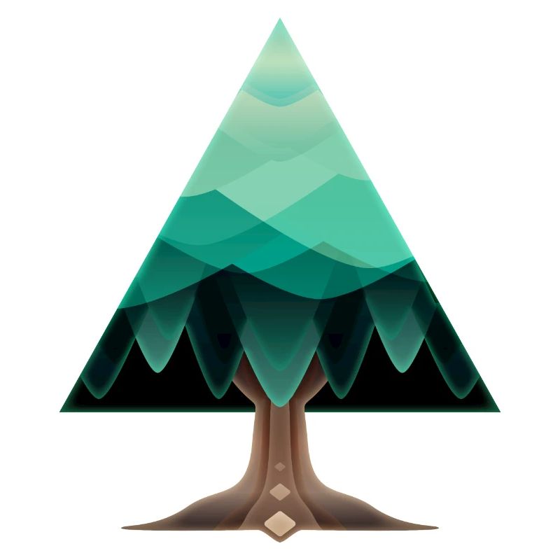 The triangular tree