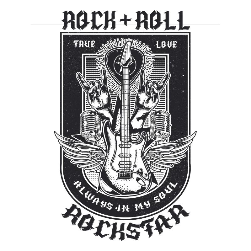 Guitar rock design