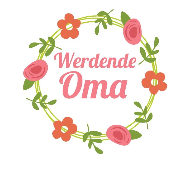 Werdende Oma Großmutter Geschenk