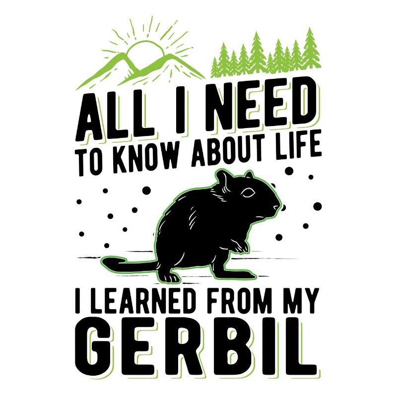 Gerbille Cadeau Rat de course Gerbille