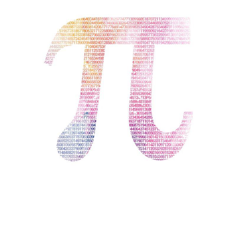 10000 chiffres Pi Day signe Math Lover Math