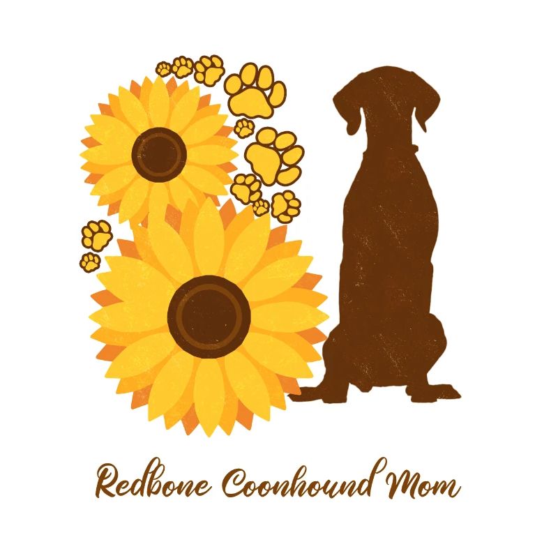 Sonnenblumenmutter - Redbone Coonhound