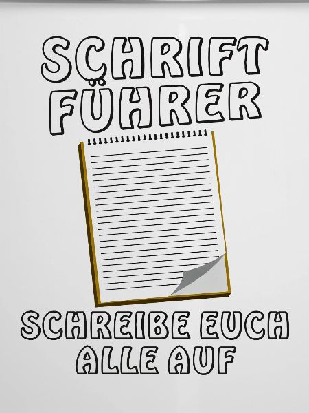 SCHRIFTFÜHRER