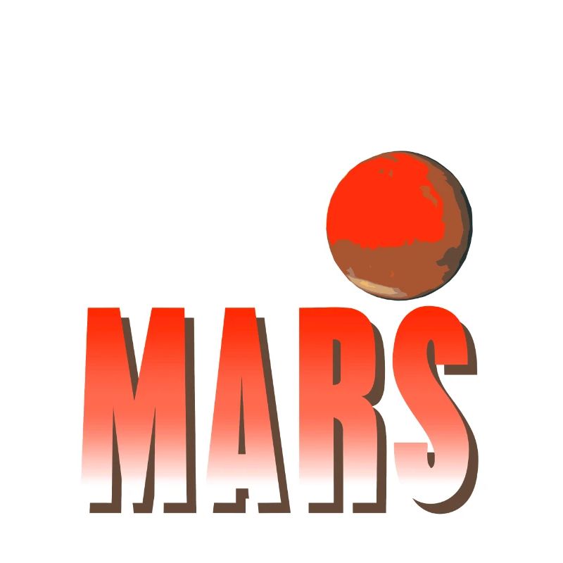 I'd Rather Be On MARS Retro Funny Astronomer