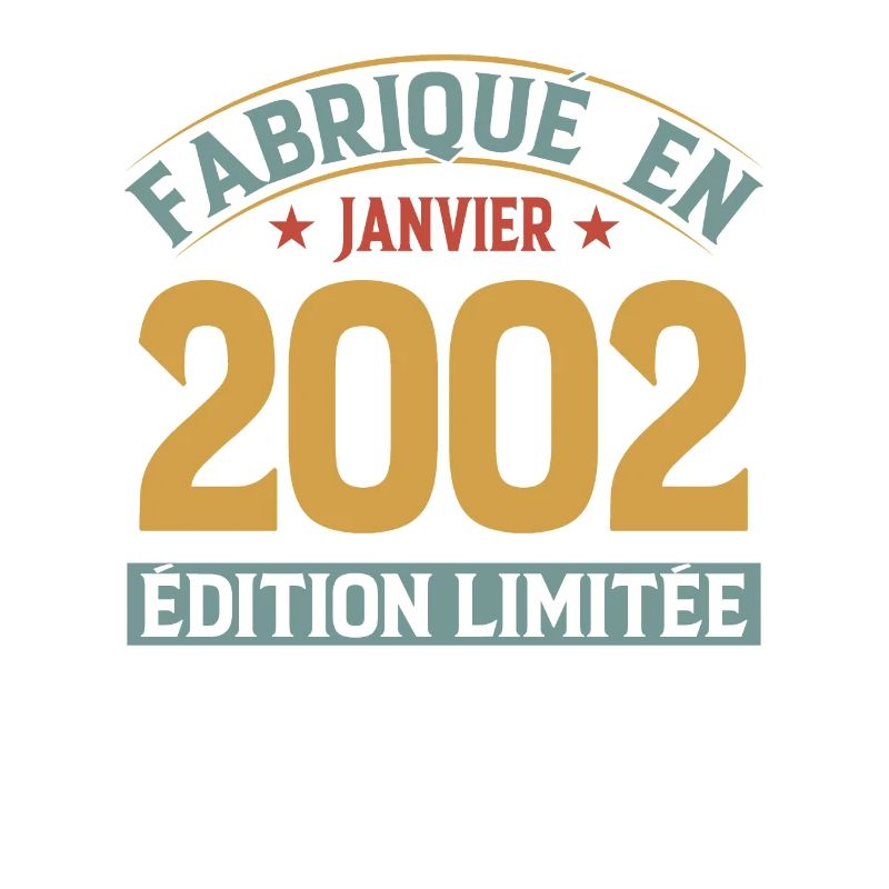 Fabriqué En Janvier 2002 Édition Limitée