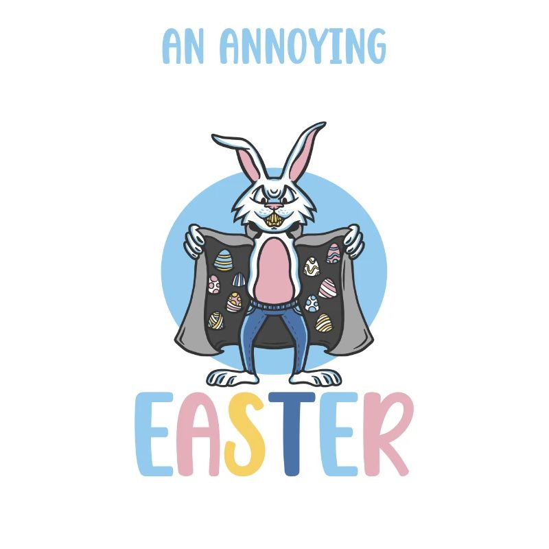 An annoying rabbit Easter is for Jesus