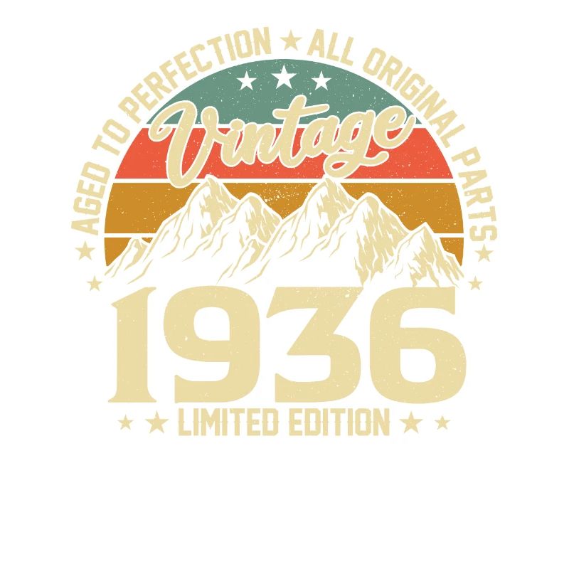 Millésime 88e anniversaire 1936