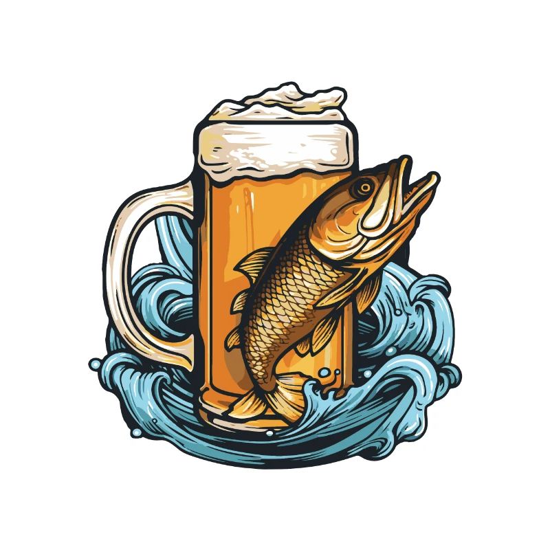 Bière de pêche
