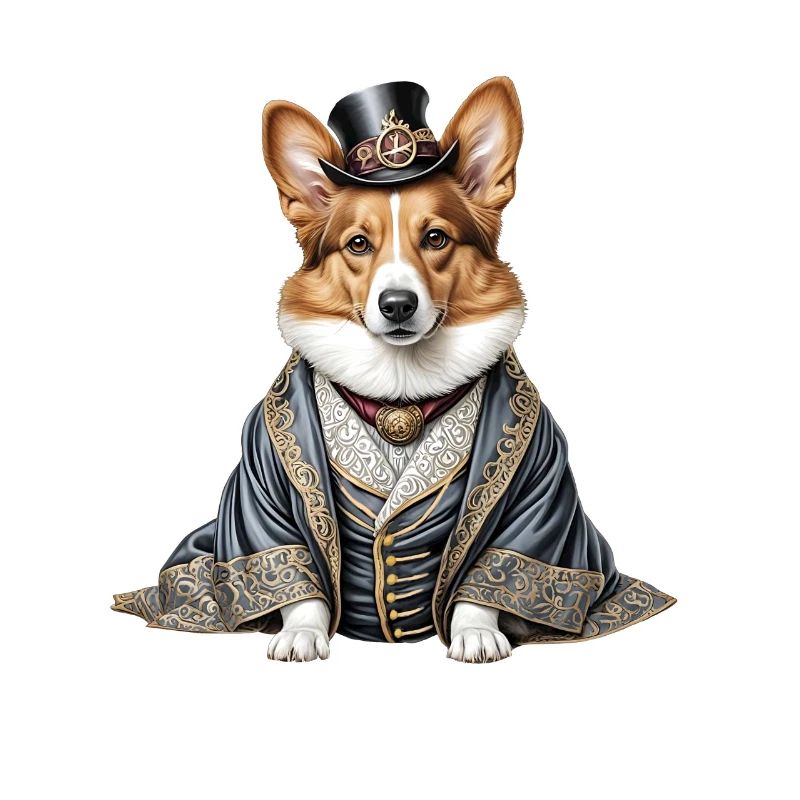 Corgi aristocrate
