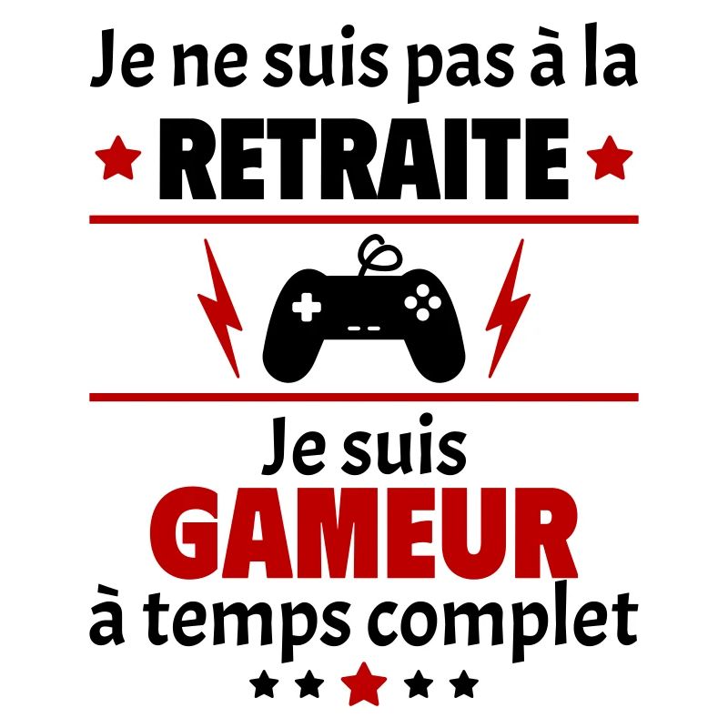 Pas à la retraite gameur à temps complet, noël